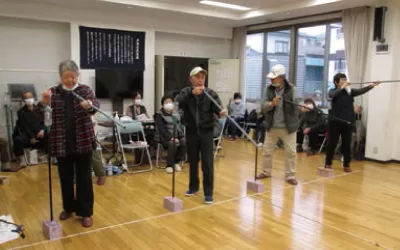 健康吹き矢（喜沢2丁目町会）