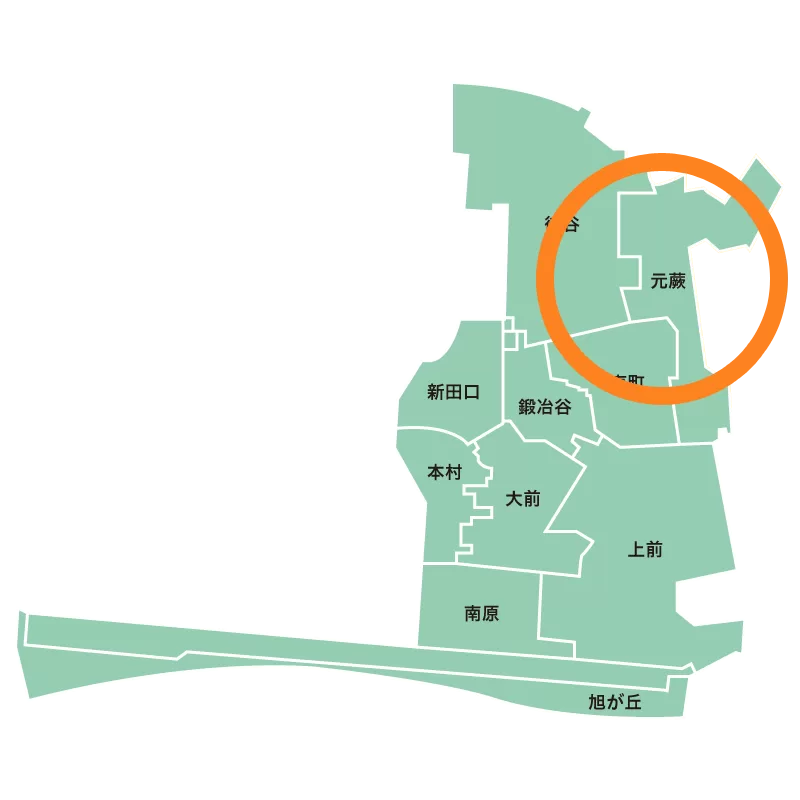 埼玉県戸田市・元蕨町会（上戸田地区）