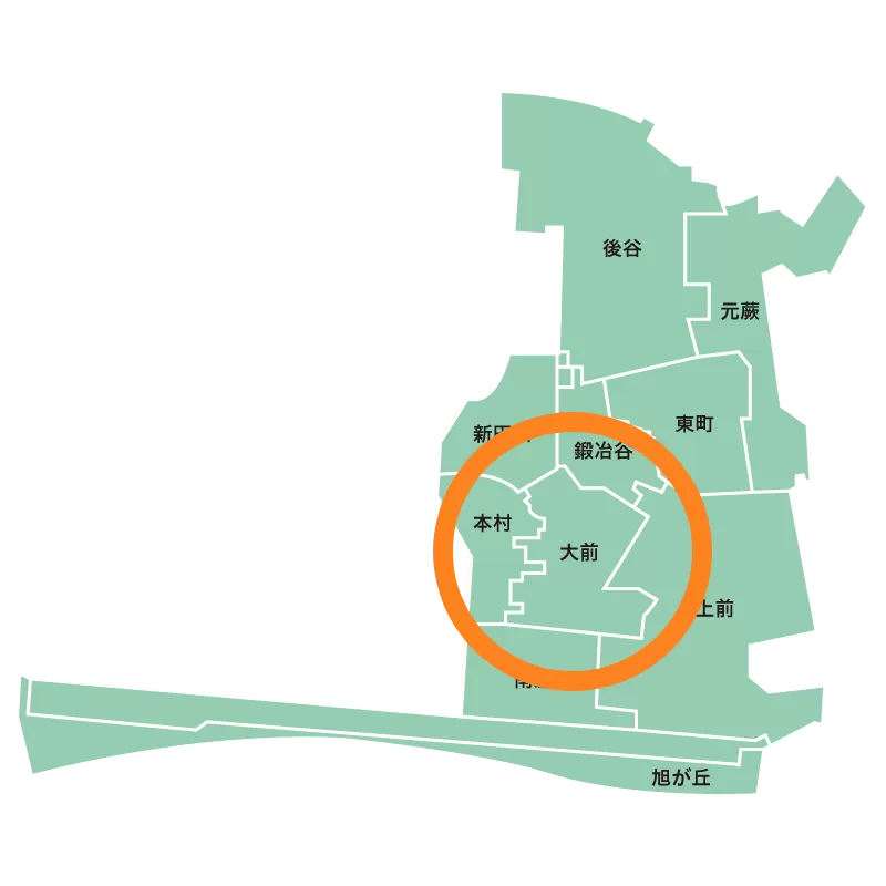 埼玉県戸田市・大前町会（上戸田地区）