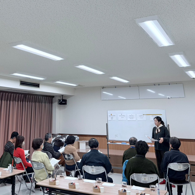 コーヒー講座 2/12（木）元蕨会館