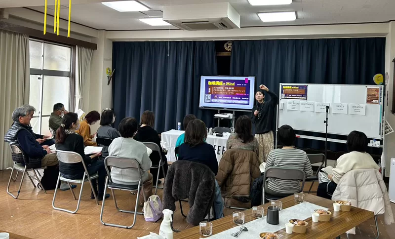 コーヒー講座・沖内会館（2/26）